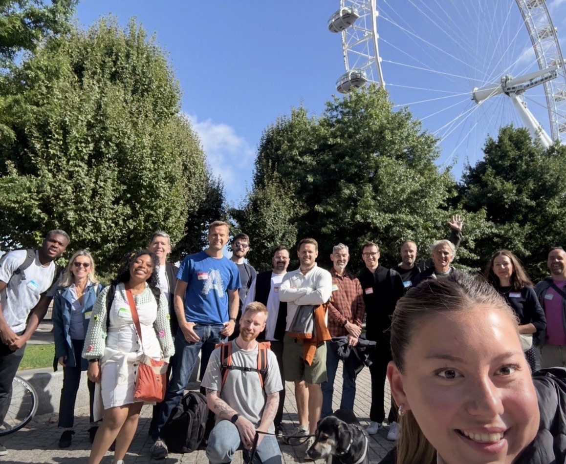 Networking walk, London Eye